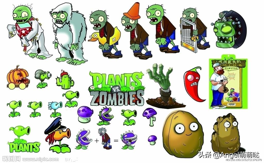 植物大战僵尸所有僵尸背后的秘密,植物大战僵尸所有植物作用全讲解
