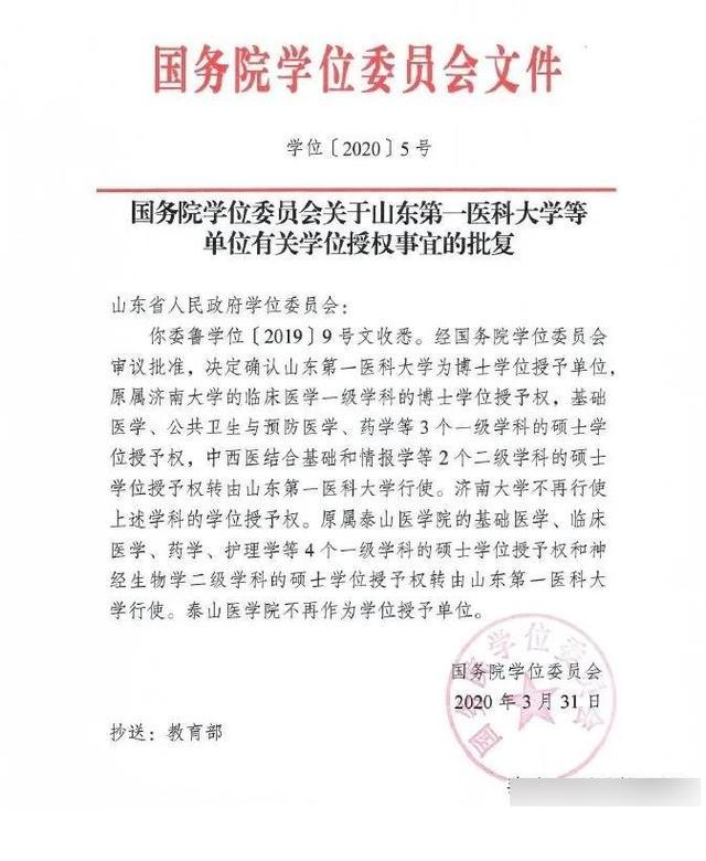 济南大学被划走了一级学科博士点，为什么说，是在填山东大学的坑