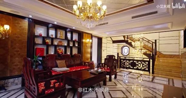 杭州中式豪宅红木,杭州红木家具别墅