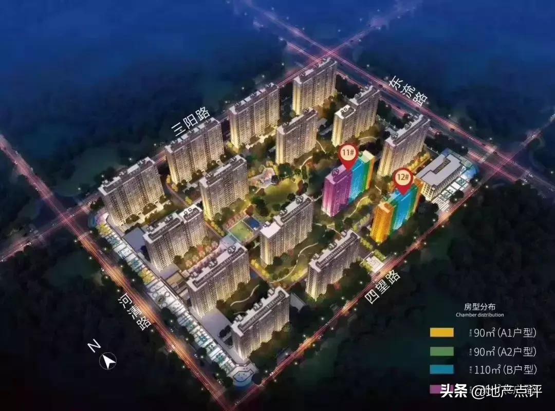 主城区双地铁环绕,双地铁环绕