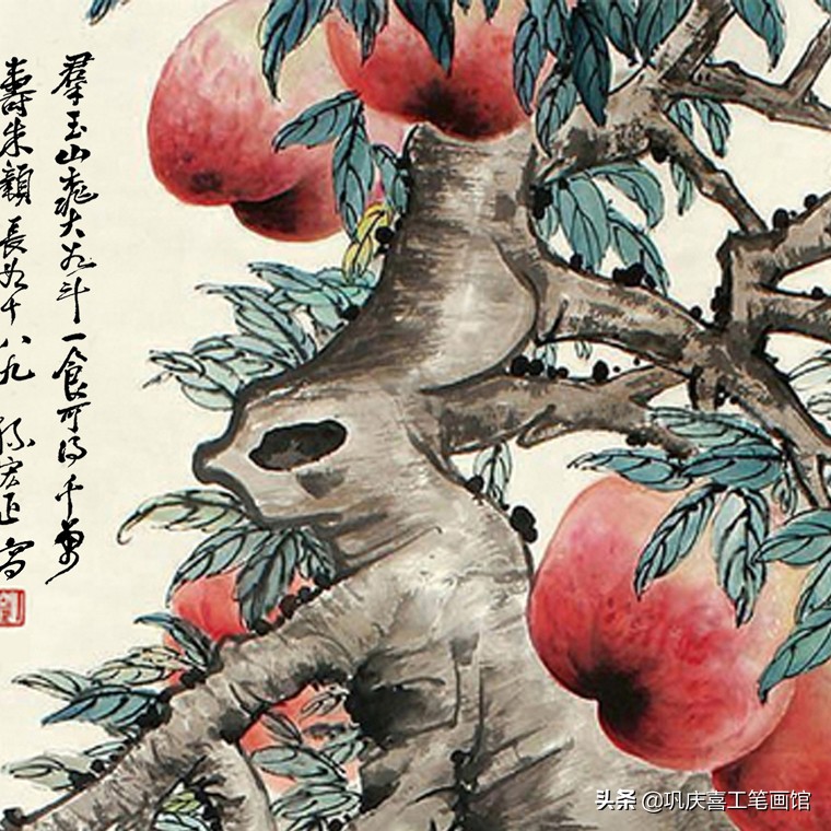 祝寿寿桃图片大全,寿桃祝寿图