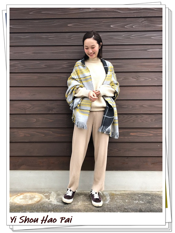 冬季时尚围巾搭配指南图片女,时尚特色的围巾系法冬日必备