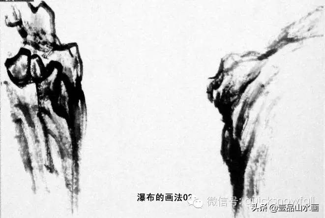 曾刚山水画视频水的画法,山水画教程水粉画