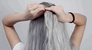 杨幂鱼尾辫发型火了,杨幂同款发型双麻花翘辫