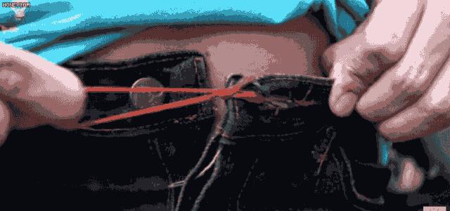 衣服拉链坏了教你一根吸管搞定,拉链插销处布烂了用吸管修的方法