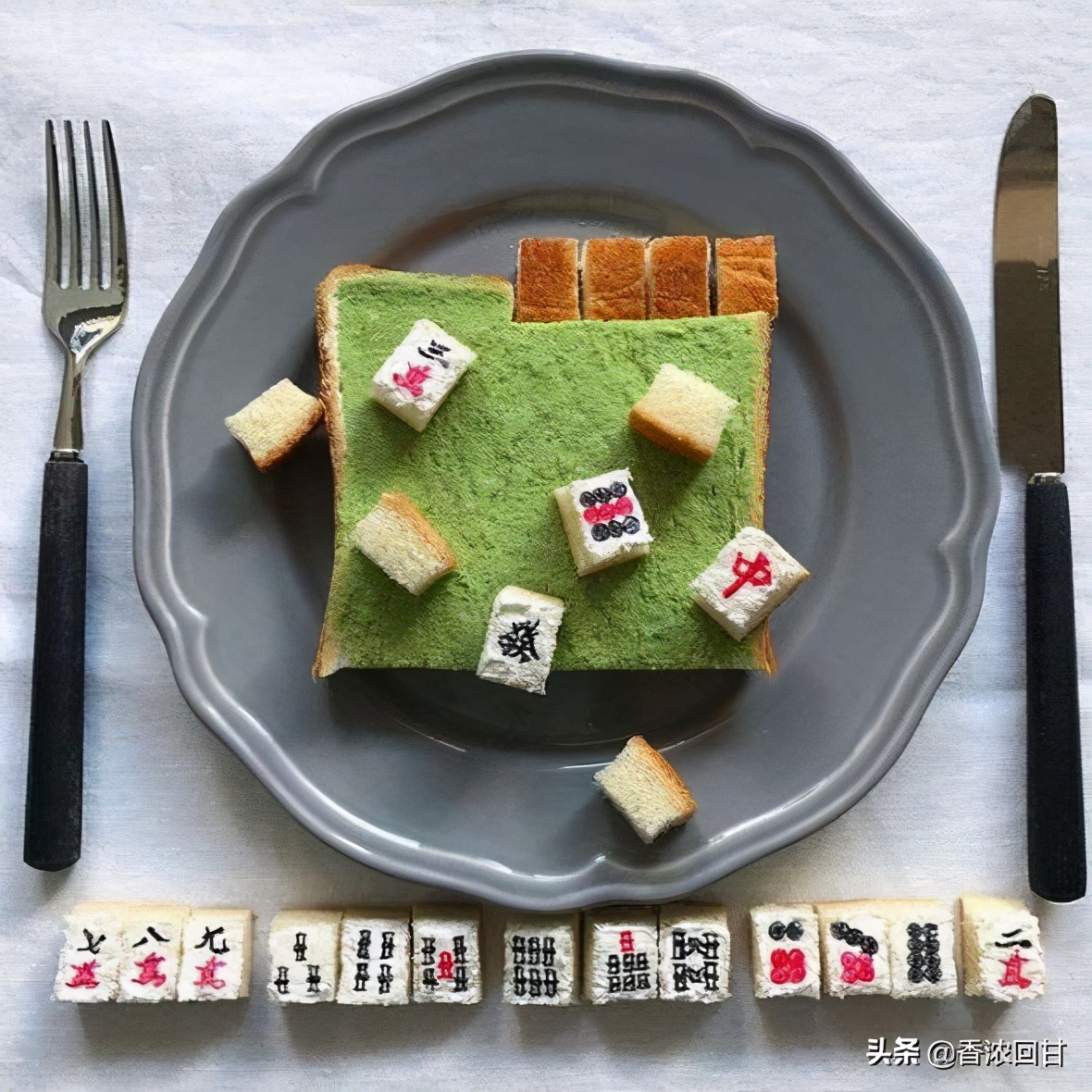 餐桌上的风景！日本美食家森映子的多士艺术很可爱治愈