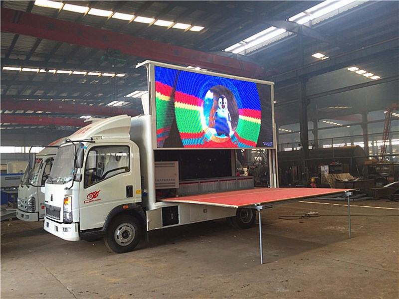 led广告宣传车厂商定制,流动led广告宣传车厂家