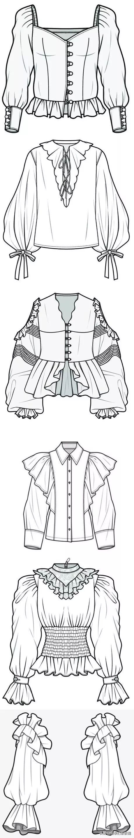 服饰创意绘画,服饰设计绘画教程