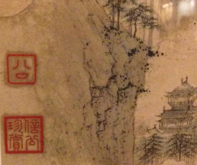 闲章的位置,顾景舟闲章