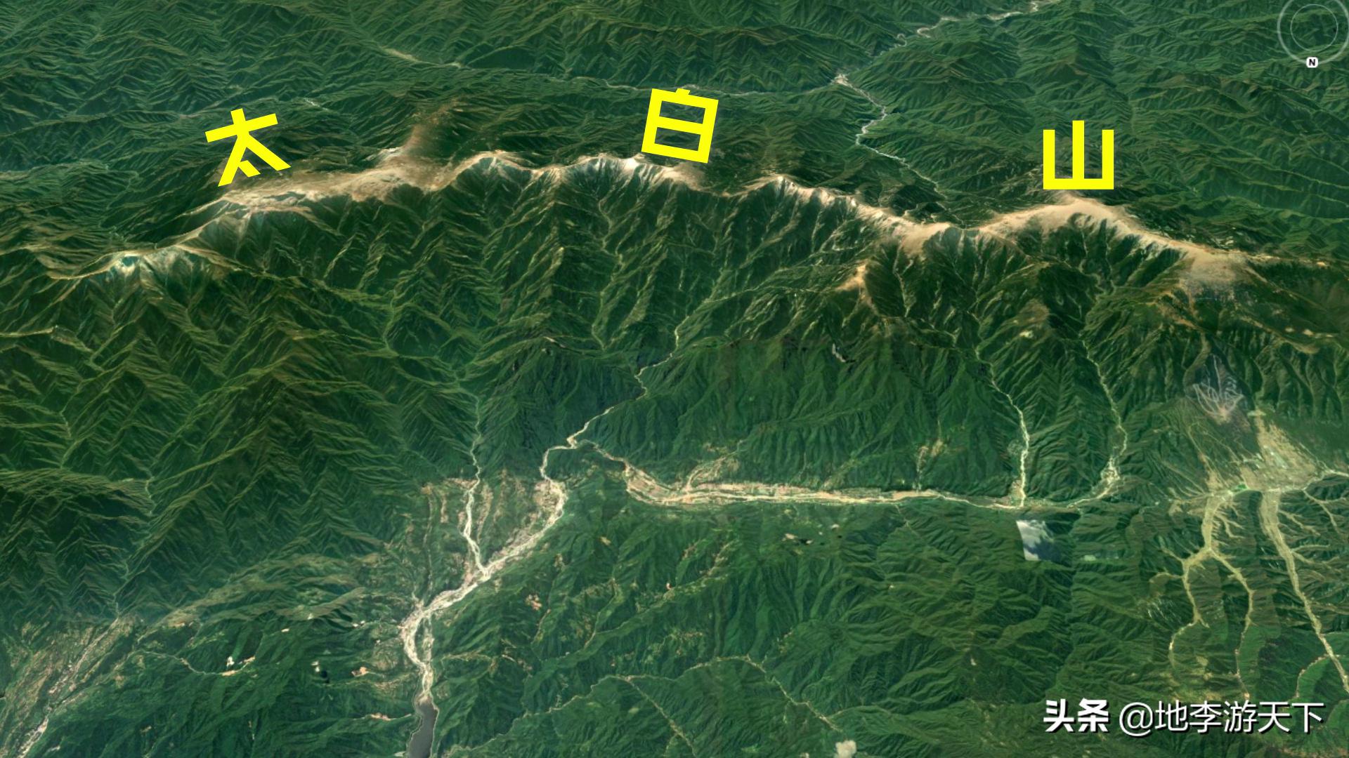 太白山龙脉传说,太白山龙脉风水地形