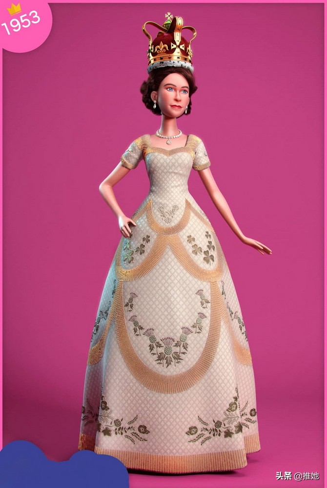 芭比娃娃变成美丽的女王仙子,芭比娃娃伊丽莎白女王