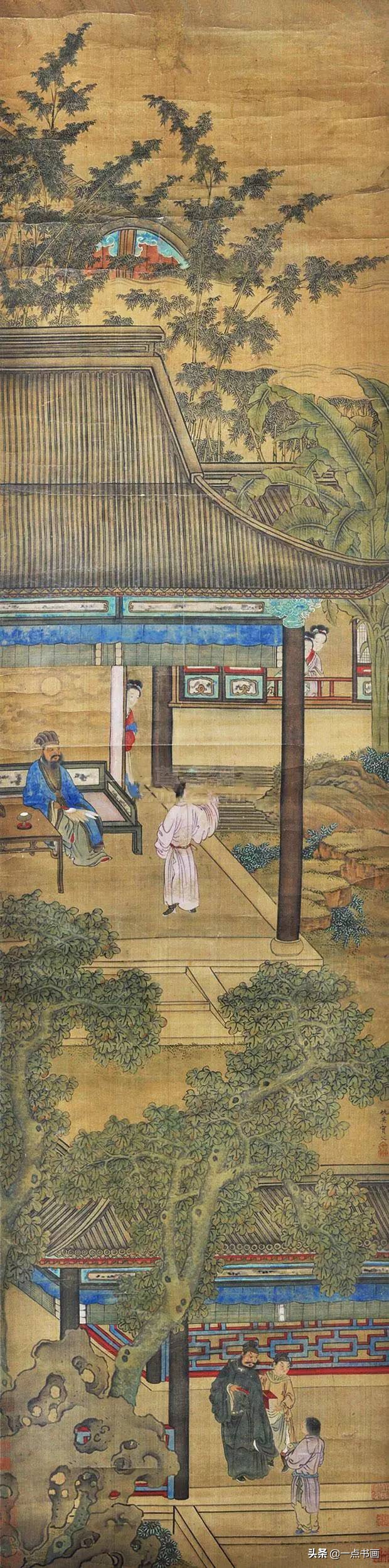 明仇英拍卖60亿的作品,明仇英桃源仙境图临摹