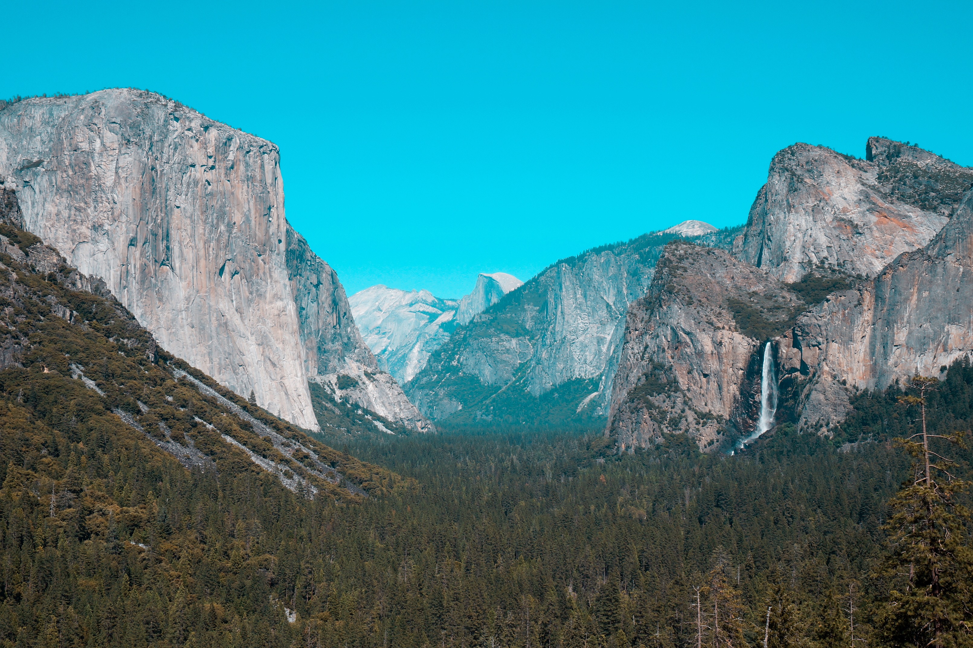 美国优胜美地国家森林公园风光,上帝的伊甸园伊犁