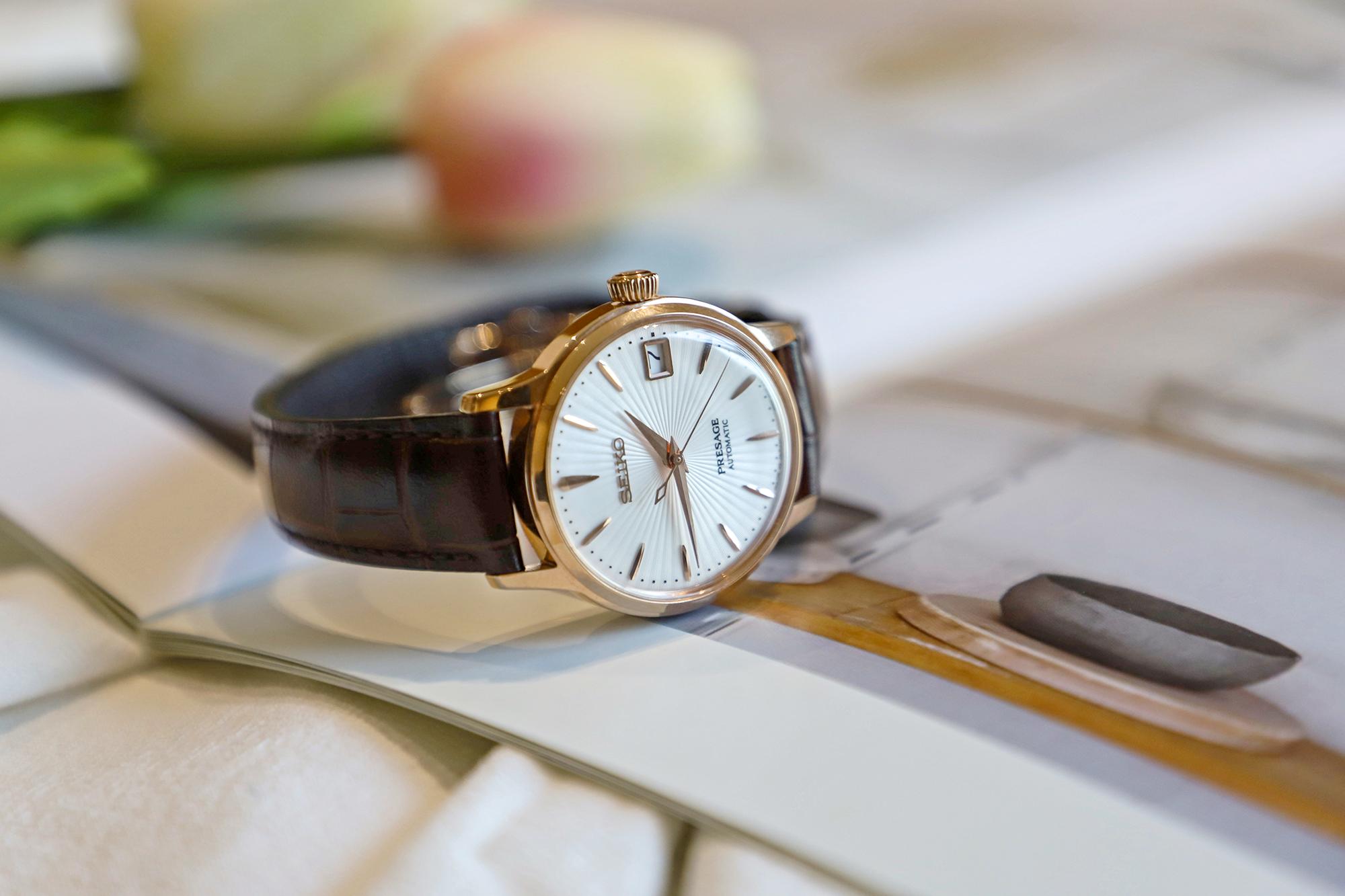 精工领航系列鸡尾酒女表,精工领航鸡尾酒复古系列手表怎样