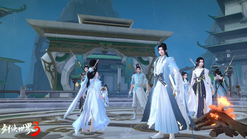 《剑侠世界3》iOS测试今日开启热血家族宣传片曝光