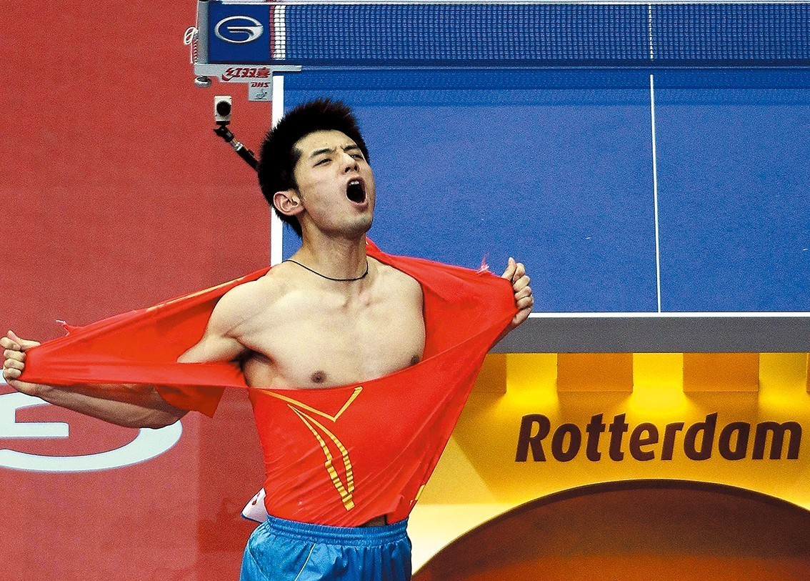 国乒十佳球许昕,国乒美男子许昕