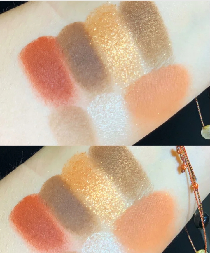 显色度高不飞粉的多色平价眼影盘,颜色多又平价的学生党眼影盘