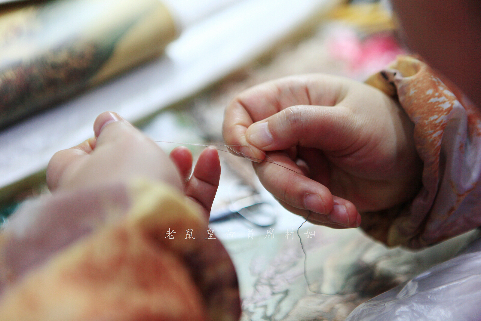 失恋催生第5大刺绣乱针绣,立体美感超油画,大师之作仅售3万