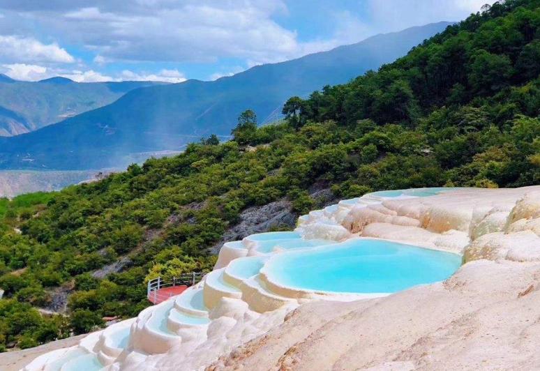 土耳其治疗心脏病的温泉,土耳其温泉瀑布