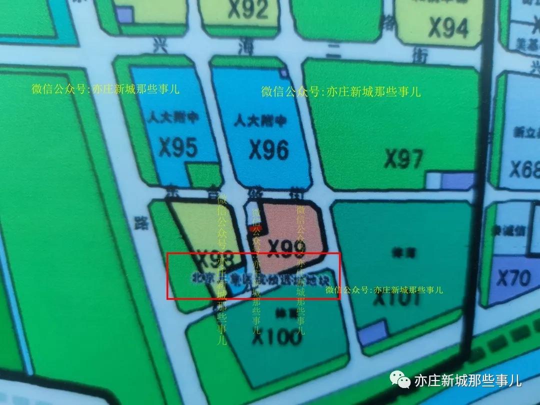 北京儿童医院选址亦庄河西位置图,儿童医院亦庄河西