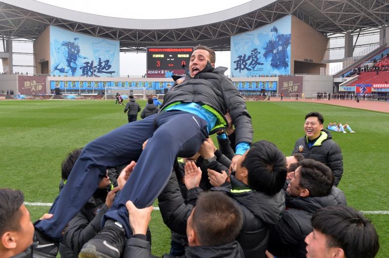 天津权健天海经典赛事,泰达权健天海历史