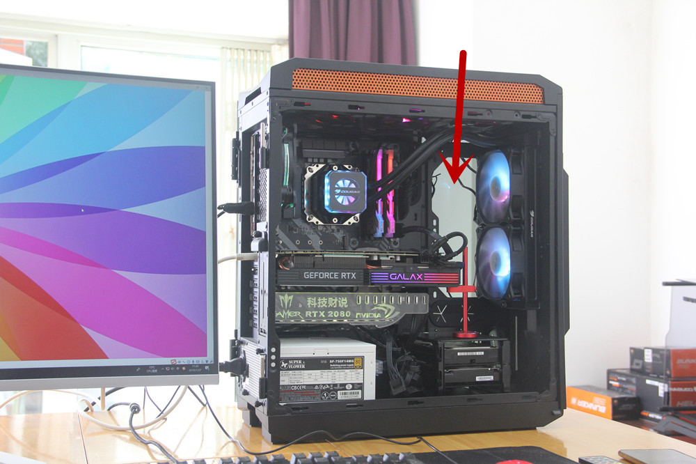 怎么让散热器跟机箱风扇神光同步,cpu散热器风扇替换神光同步