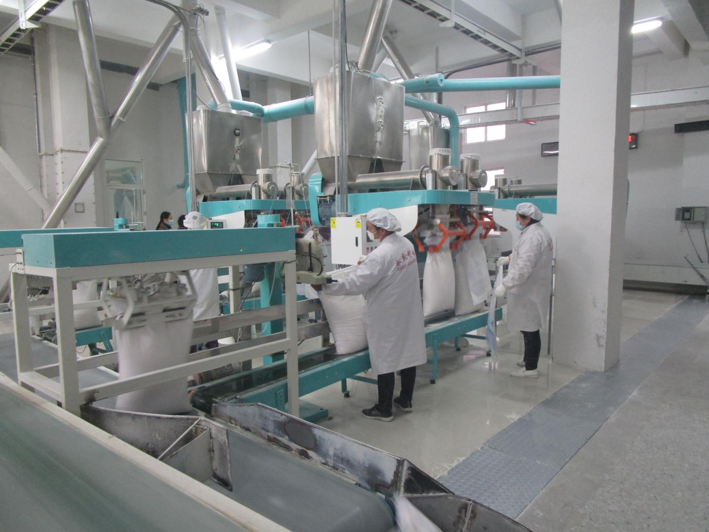 安徽省灵璧县永盛面粉厂,防疫不松劲