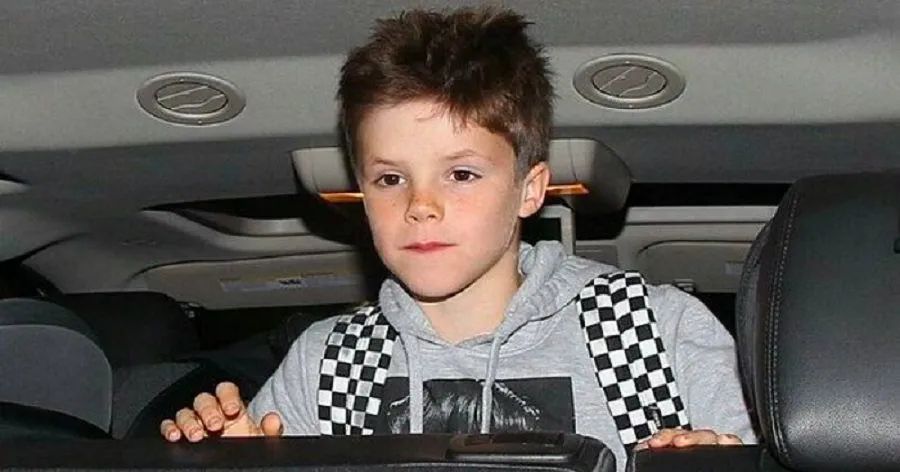 贝克汉姆和大儿子互相嫌弃,贝克汉姆小七大变样