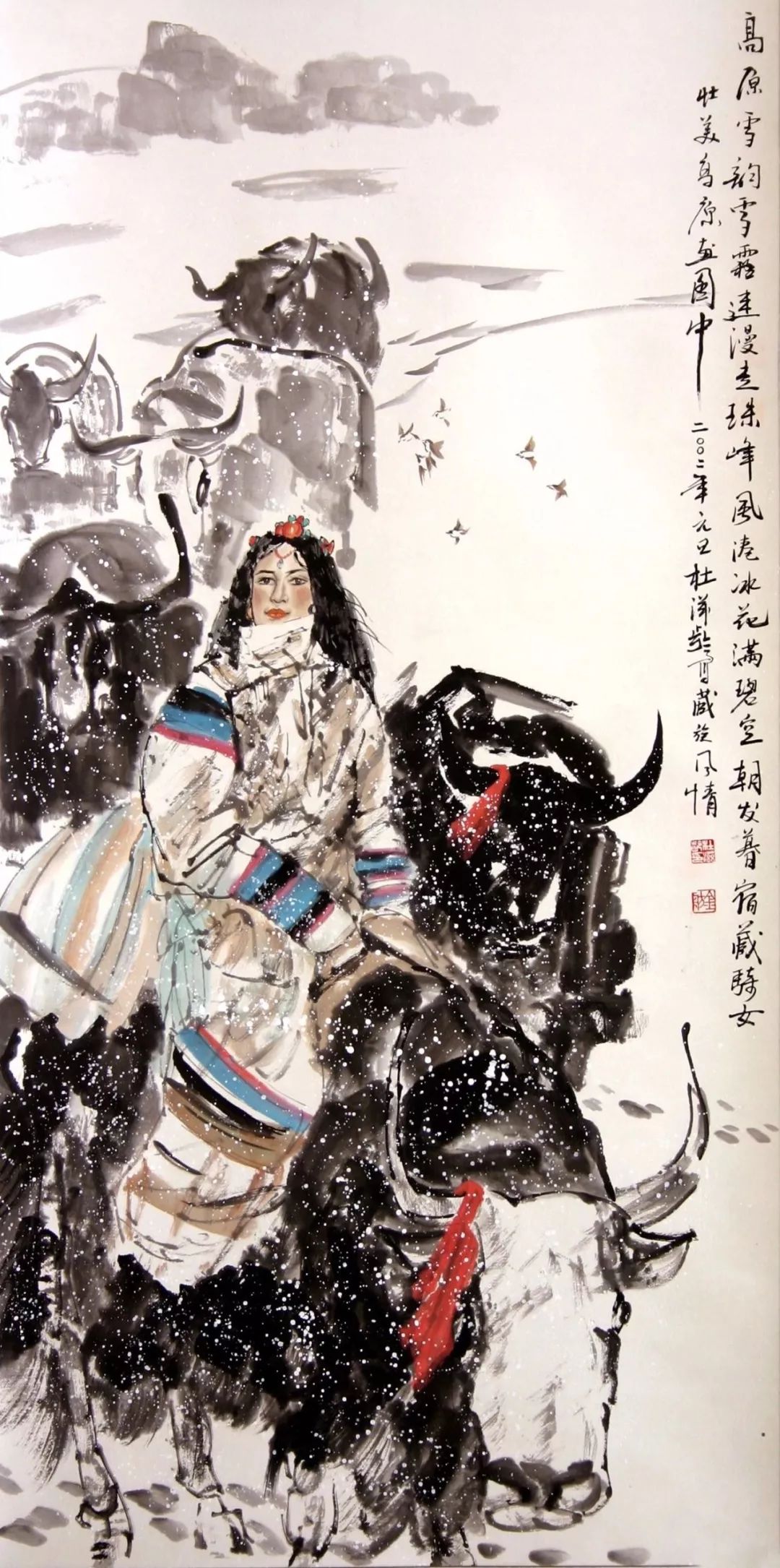 他从一个普通的美术编辑，到成就斐然的专业画家