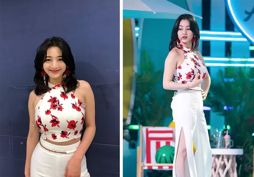 胸大和胸小穿衣服效果对比短袖,胸大和胸小穿衣对比哪个年轻