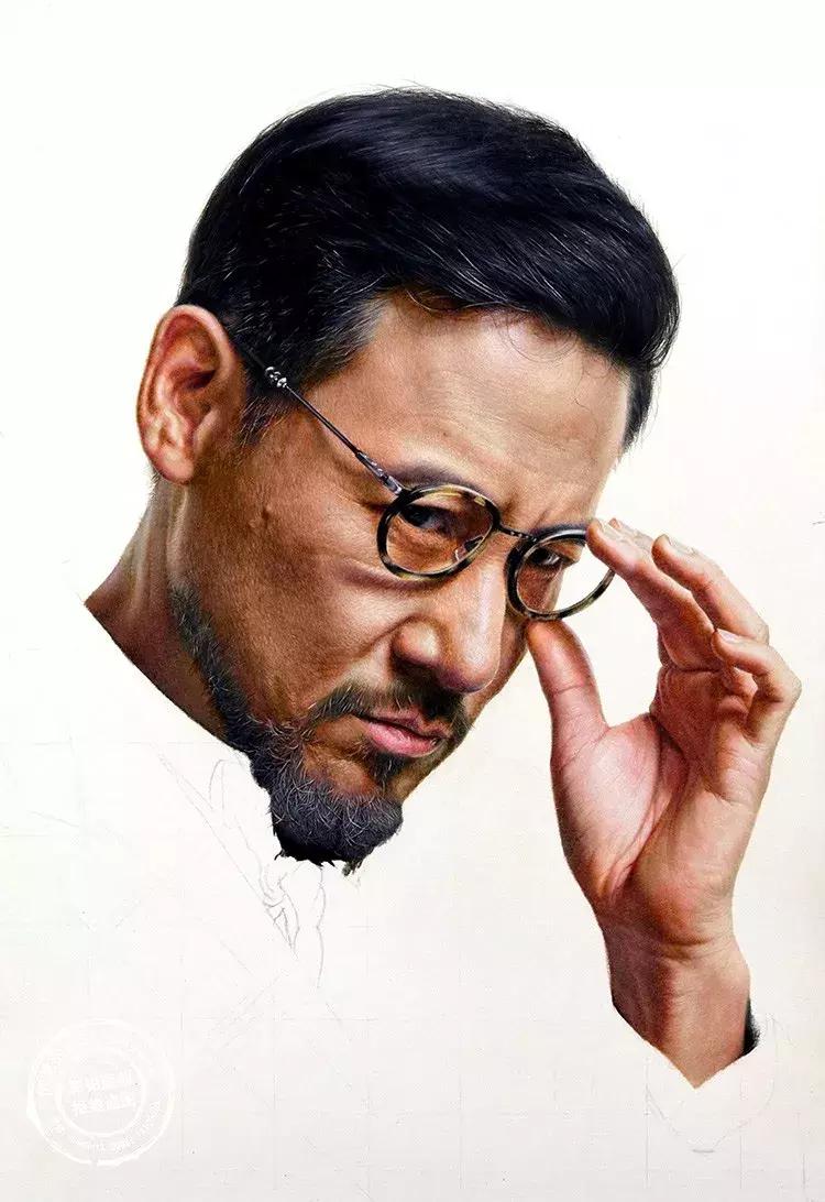 惊艳的彩铅画兔子,惊艳唯美的彩铅画