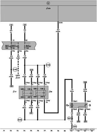 10款速腾空调控制单元,大众速腾电子控制单元