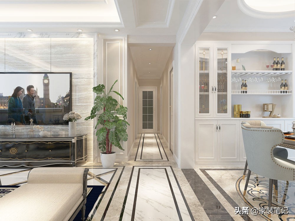 看了朋友家的欧式风格果然高大上,简欧风和简约风哪个好看