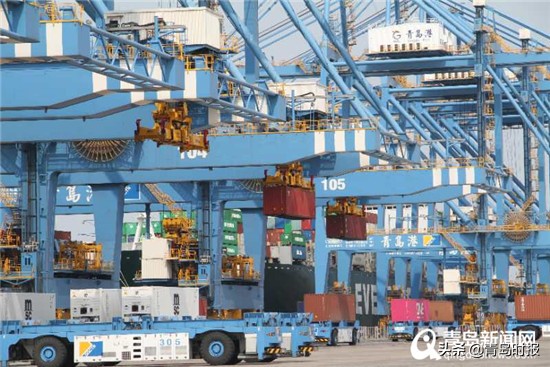 青岛港上半年业绩增长,第一季度青岛港口集装箱吞吐量