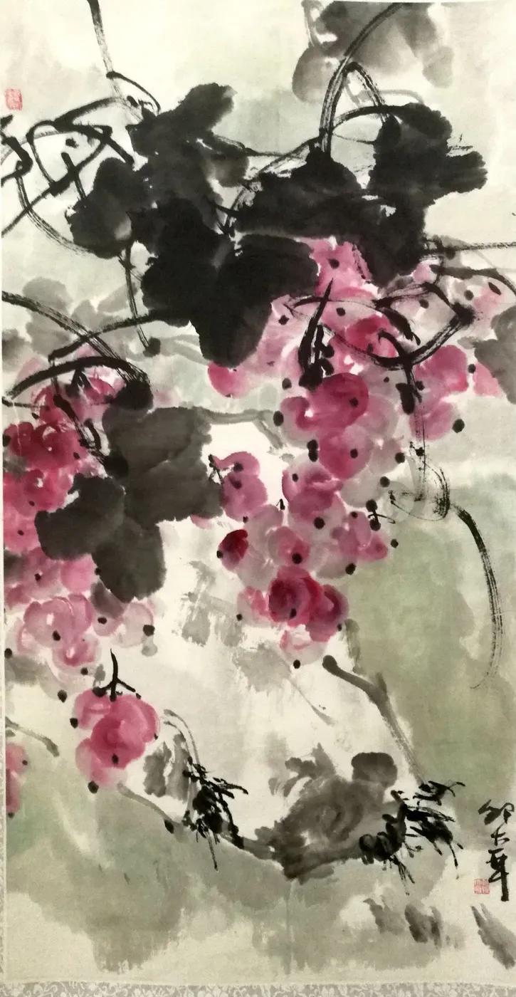 邹大耳写意画作品欣赏,邹大耳写意作品欣赏