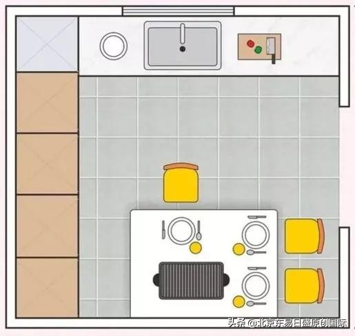 餐厅厨房一体化设计的6个方案,中厨西厨餐厅厨房一体设计