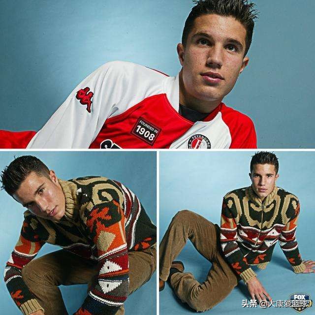 罗本斯内德范佩西国家队合影,罗本与范佩西