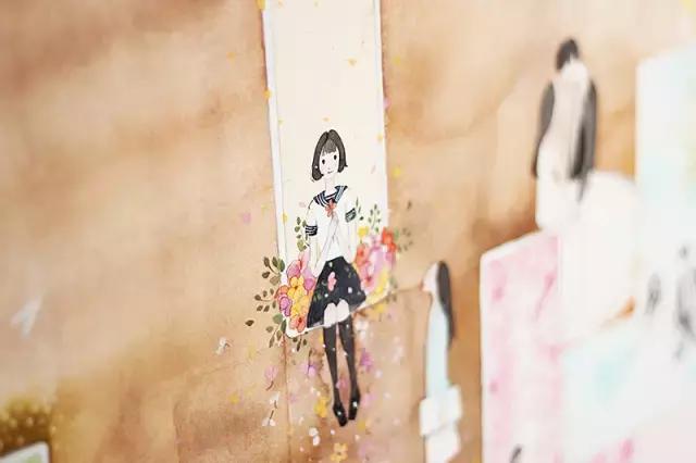 自己做ins插画卡片少女心 (少女心简单插画可爱小图案)