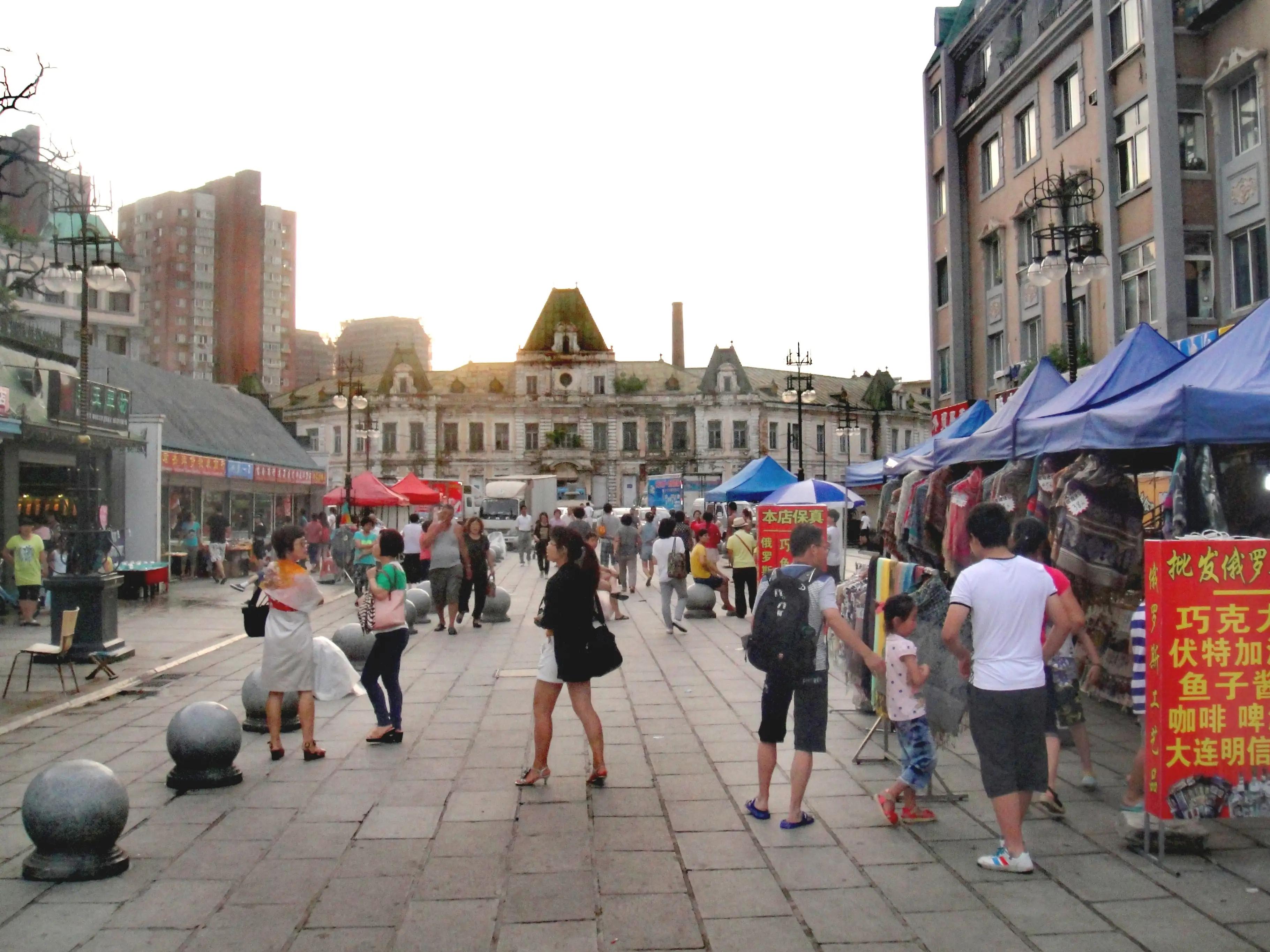 大连俄罗斯风情一条街老建筑,俄罗斯风情一条街大连坐几路车