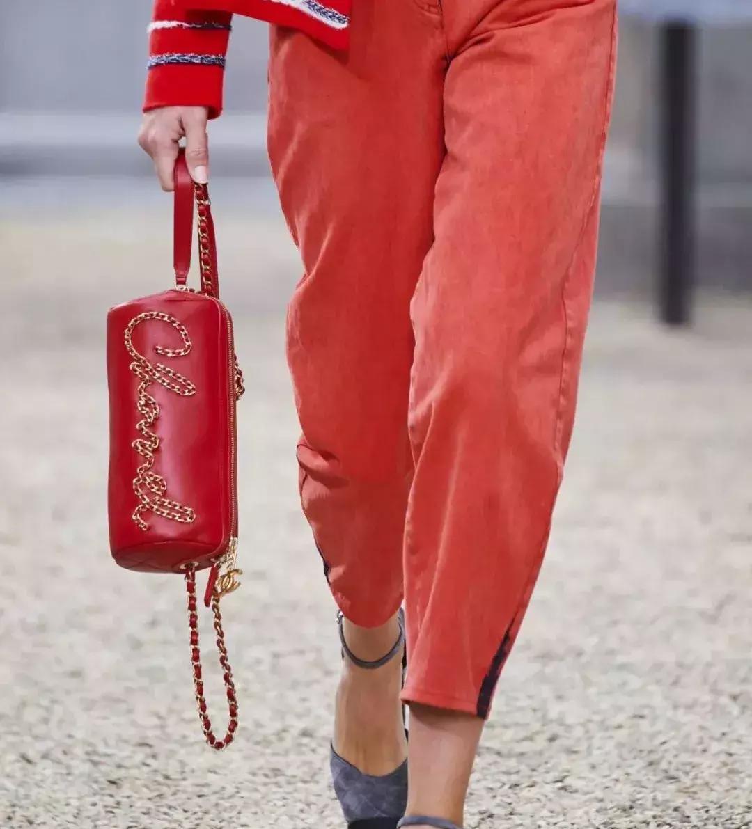 香奈儿新款手袋街拍,香奈儿经典手袋粗花呢