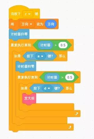 用scratch做拳皇,scratch编程像素拳皇代码