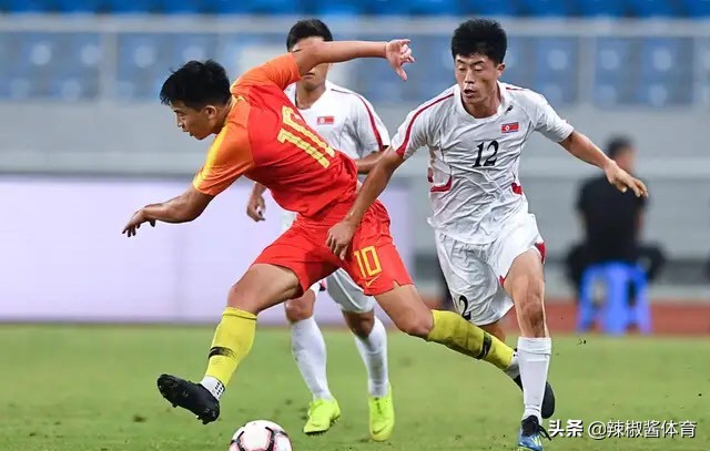 10打11都赢不了，中国国奥0:1朝鲜国奥，双方爆发冲突互相推搡
