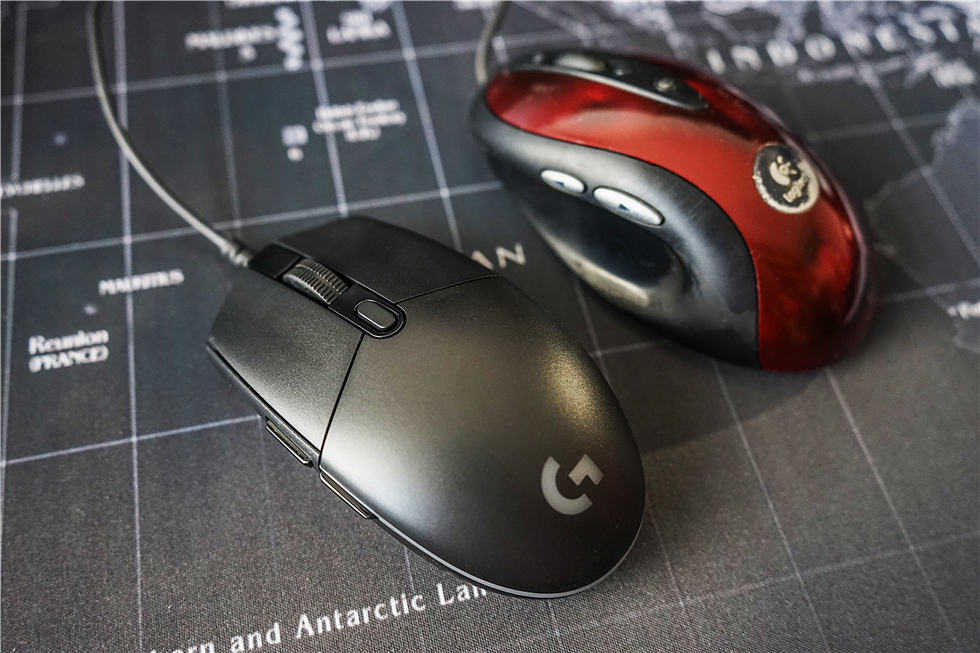 小米游戏鼠标lite和罗技g102,罗技鼠标g102五个档位对应的dpi