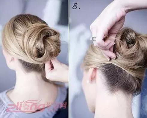 花苞头怎么扎？优雅的花苞头扎法图解教程