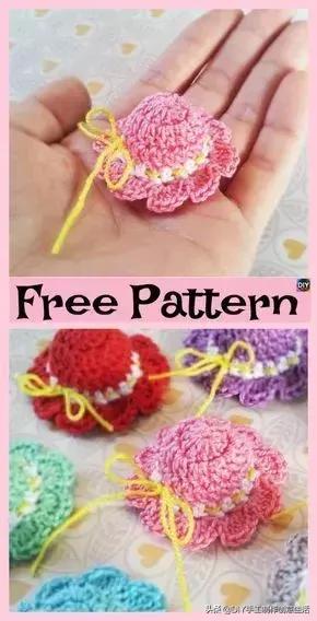 100种超迷你钩编小物,2019年手工钩编