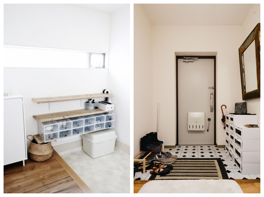 鞋柜乱糟糟怎么办生活小妙招,门口鞋柜收纳少有什么改变妙招