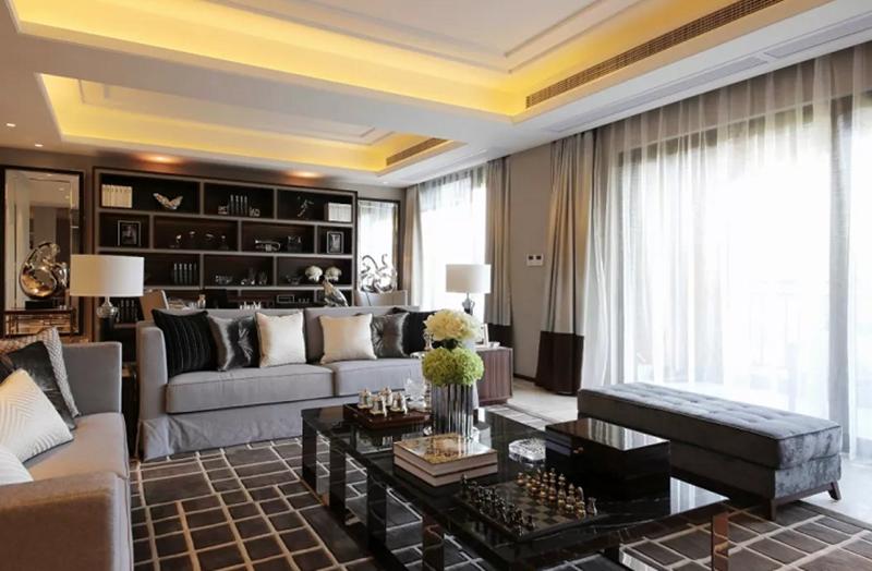 窗帘罗马杆和轨道哪个褶皱效果好,窗帘可以装一根轨道一根罗马杆吗