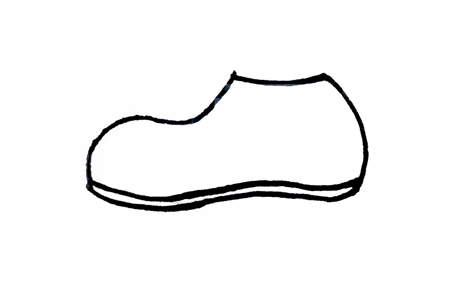 儿童鞋简笔画图片大全,各种各样的鞋简笔画