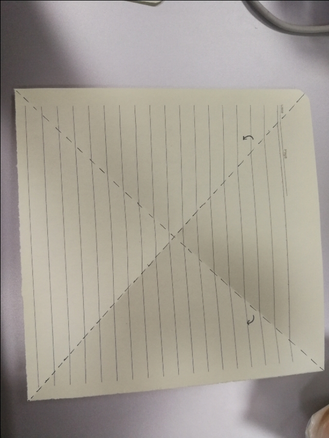 儿童千纸鹤折法4步,折纸鹤教程图