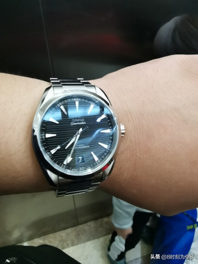欧米茄海马开箱,开箱欧米茄碟飞腕表